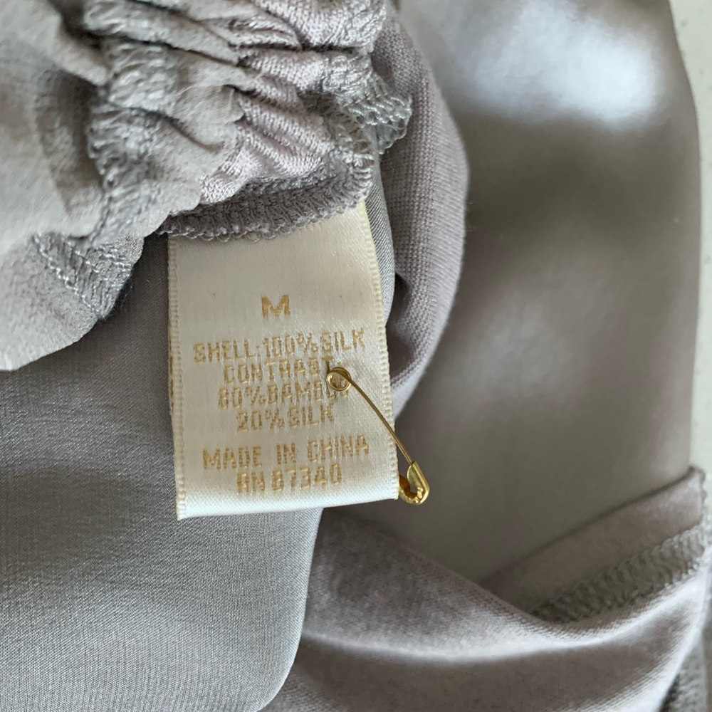 Gorgeous silver combo tunic/top- casual or fancy - Picture 8 of 9